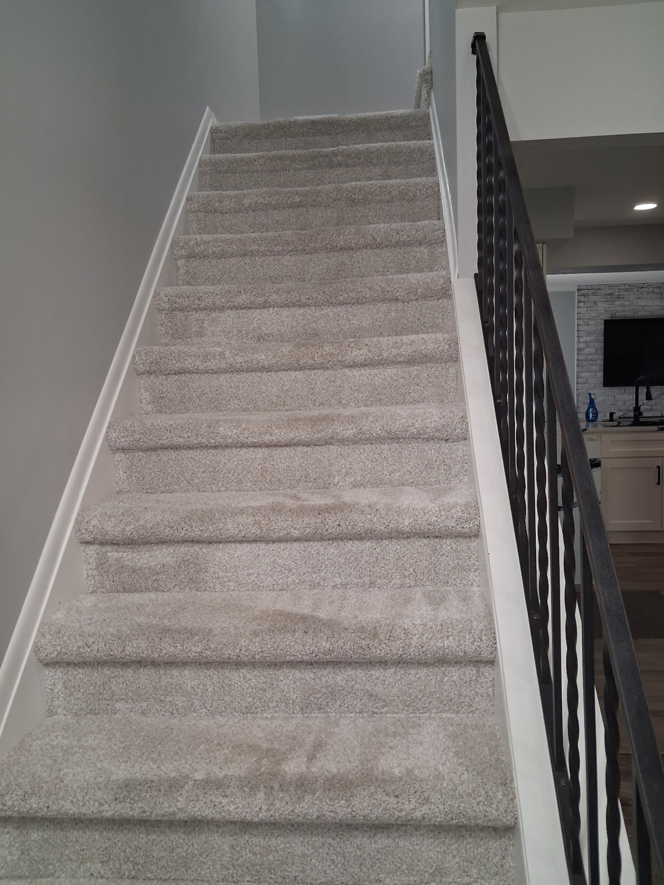 Freshly Vacuumed Stairs